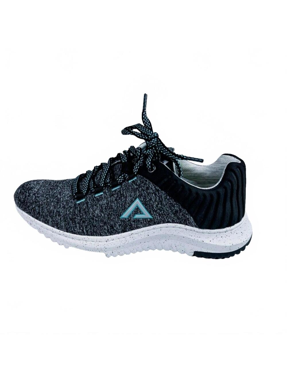 Align Elin - Women's Size 7 Sneakers - Black/Grey/Turquoise NWOB